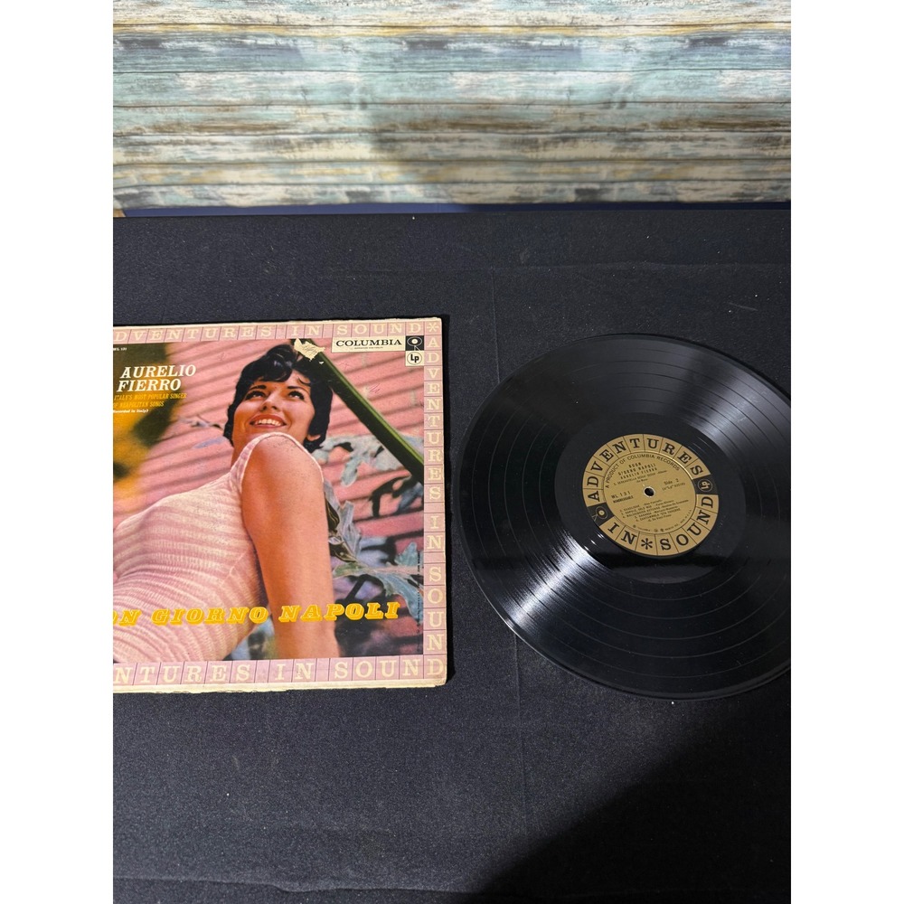 Columbia Aurelio Fierro Buon Giorno Napoli 12" Vinyl LP Good WL 131 Italian Folk
